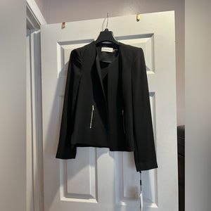 Calvin Klein black blazer size 2P.